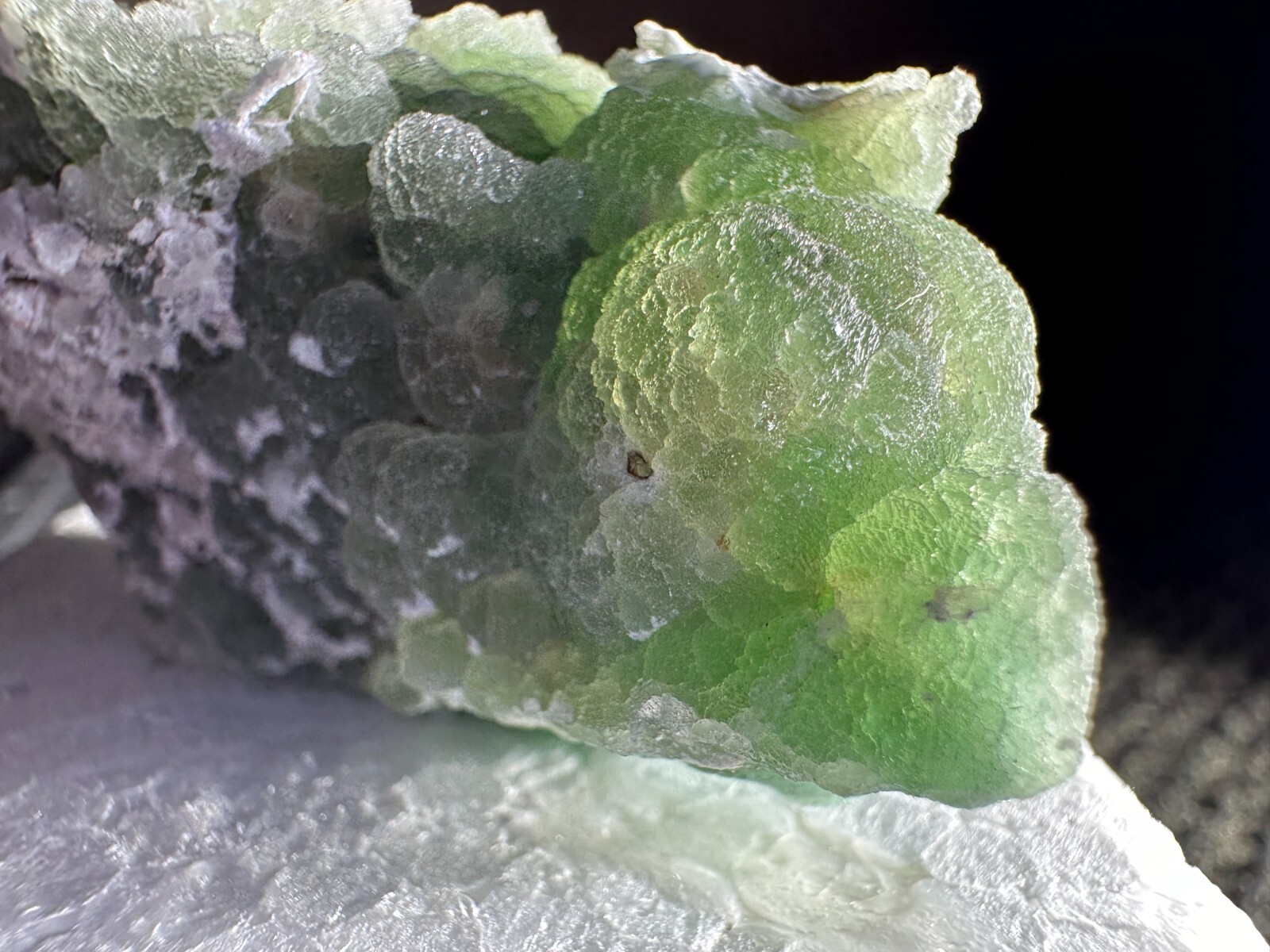 ➤ 2-1/2″ GREEN BOTRYOIDAL FLUORITE – Nancy Hanks Claim Mesa County CO VIDEO➤249