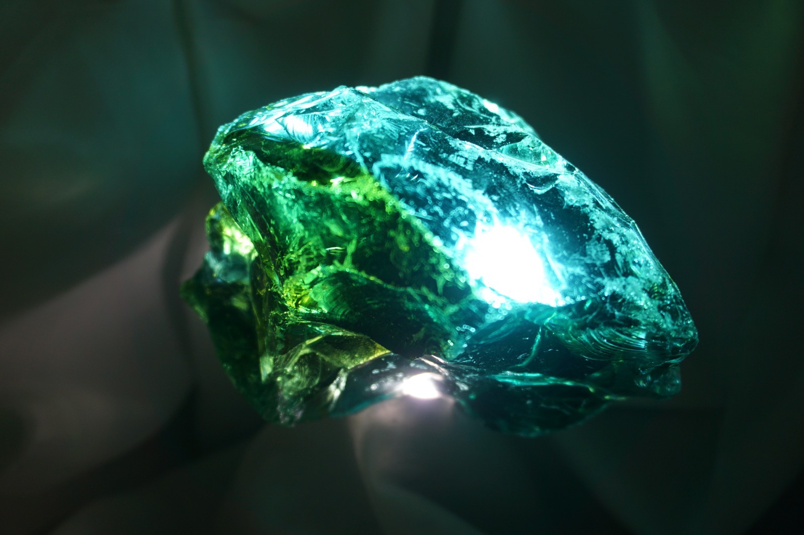 Andara Crystal — MULTICOLOR MAGIC, RARE – 1222g (Monoatomic REIKI) #hug21