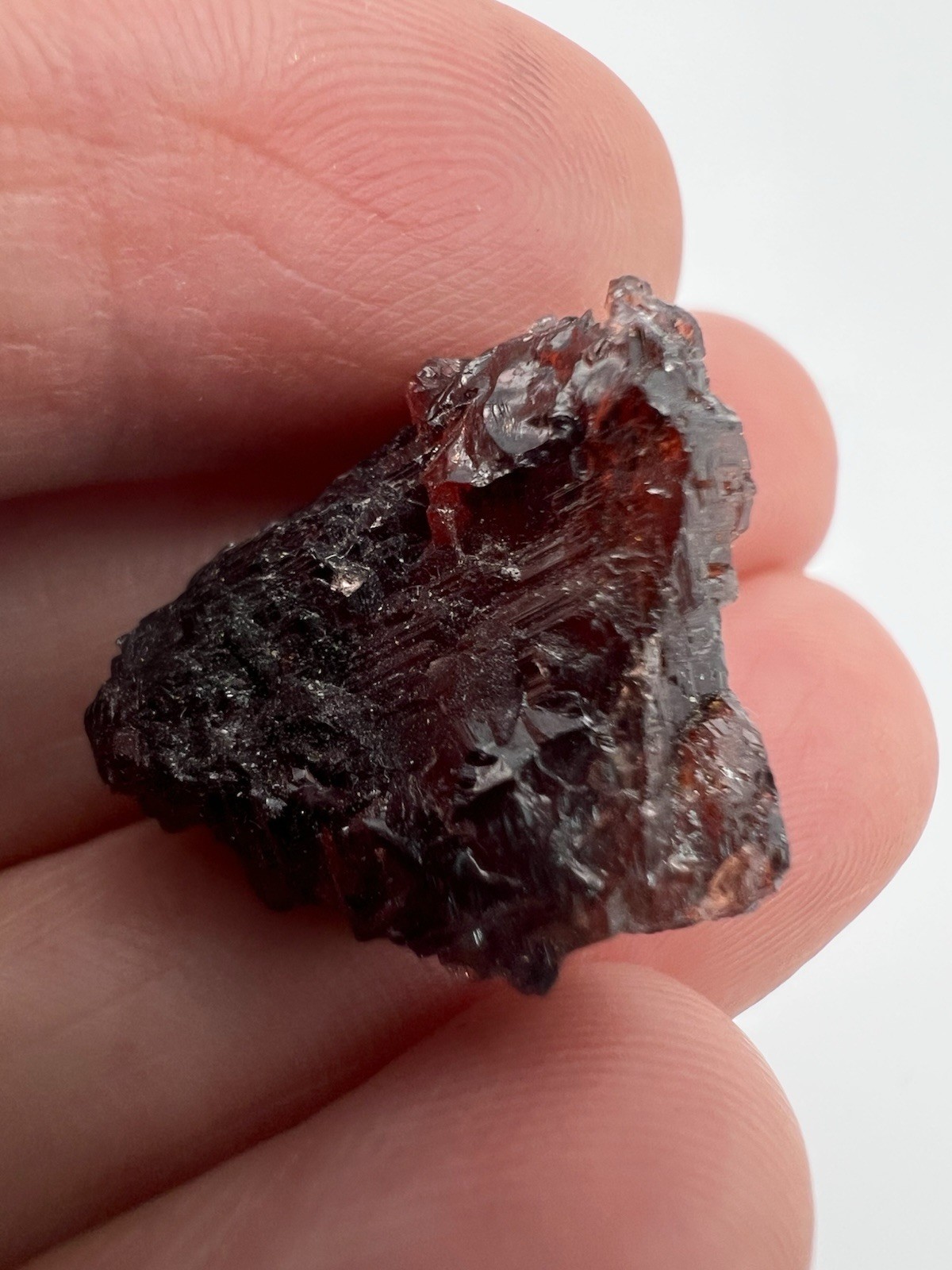 Spessartine Garnet from Brazil 5/8″x 1/2″x 5/8″ Item Z035