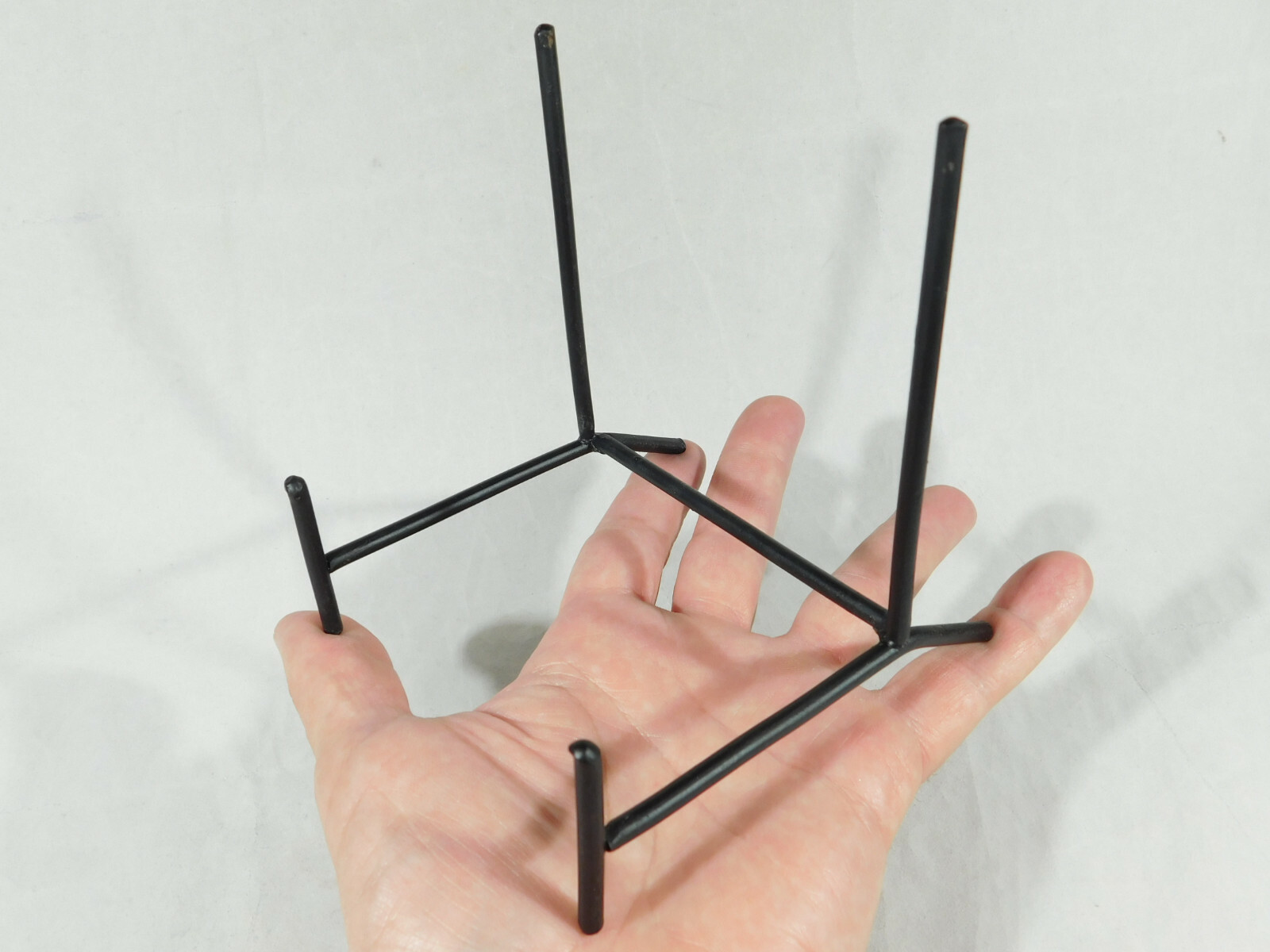 Easel Display Stand Lot of FIVE LARGE Size Black Metal