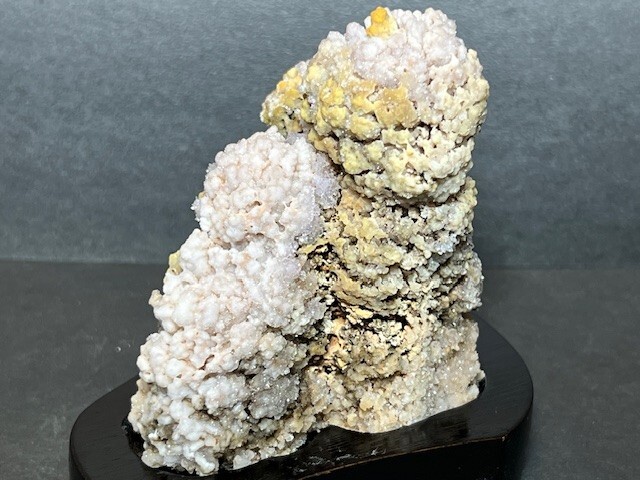 RARE BEAUTIFUL UNIQUE 3 7/16 ” DRUZY AMETHYST STALACTITE FORMATION, URUGUAY