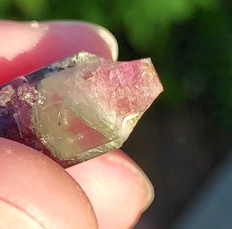 ULTRA RARE BURKHARD’S POCKET TOURMALINE NO REPAIRS PEDERNEIRA MINE BRAZIL