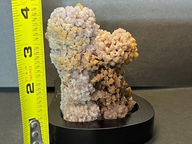 RARE BEAUTIFUL UNIQUE 3 7/16 ” DRUZY AMETHYST STALACTITE FORMATION, URUGUAY