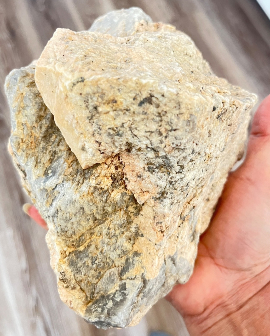 Natural Pegmatite Quartz Feldspar Specimen Raw Rock Morongo Valley CA 5.13 lbs