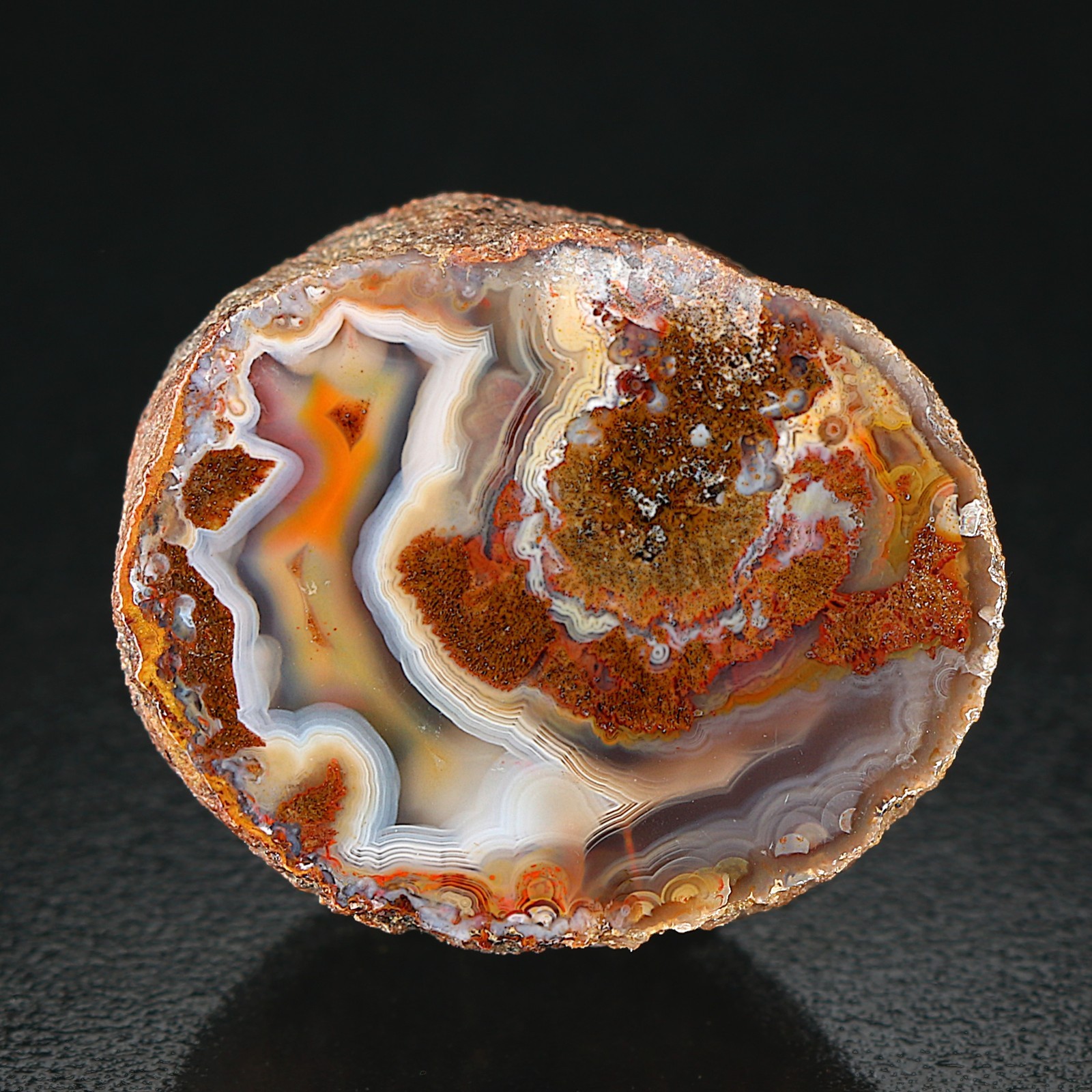Full husk Sagenite AGATE from Doubravice, Jicin area, Czech Republic Czechia