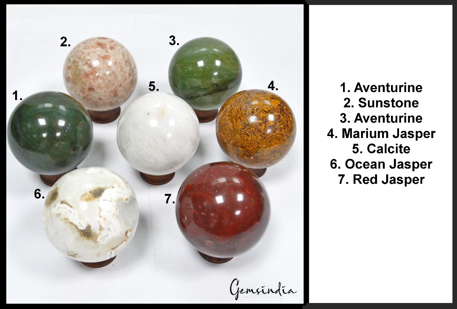 8900 Ct Natural Untreated Multi Gems Healing Crystal Mineral Sphere Gems W Stand