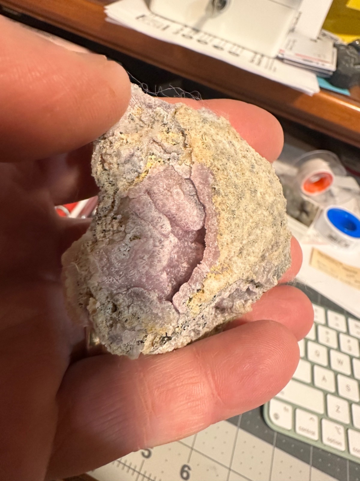 Vibrant Velvety Pink Smithsonite Display Specimen Fonda Mexico