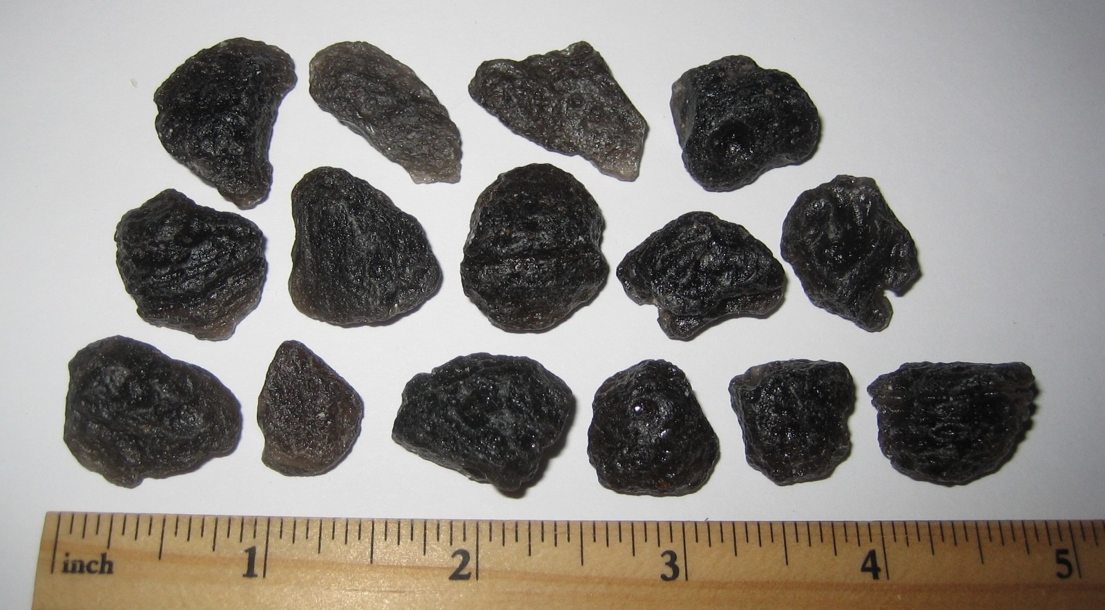 15 RARE 0.6″- 0.9″ AGNI MANI ( AGNI MANITITE ) TEKTITES INDONESIA ~ 61.1grams *5