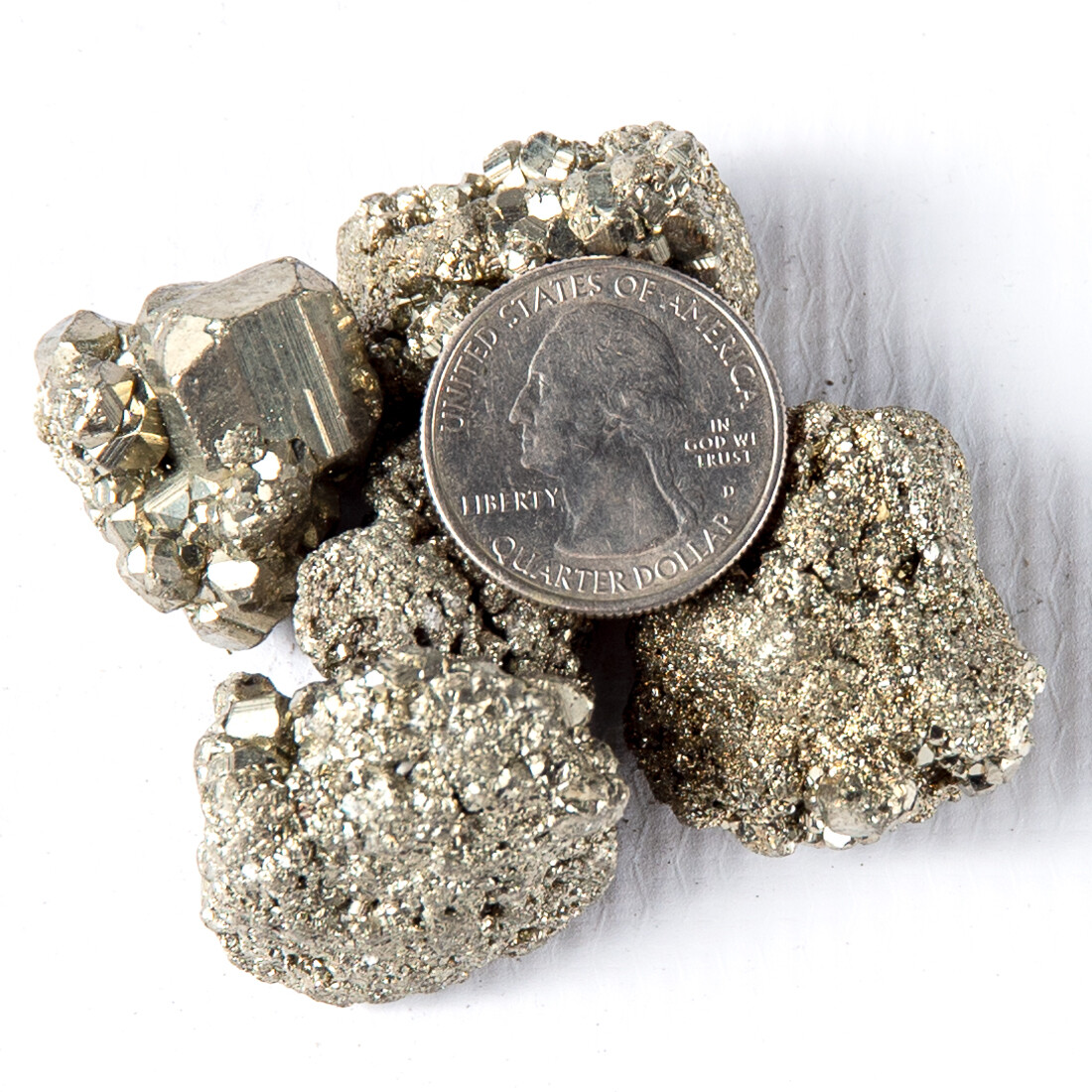 1 Piece Iron Pyrite Fools Gold Gemstone Crystal Natural Chispa Gem Rock Specimen