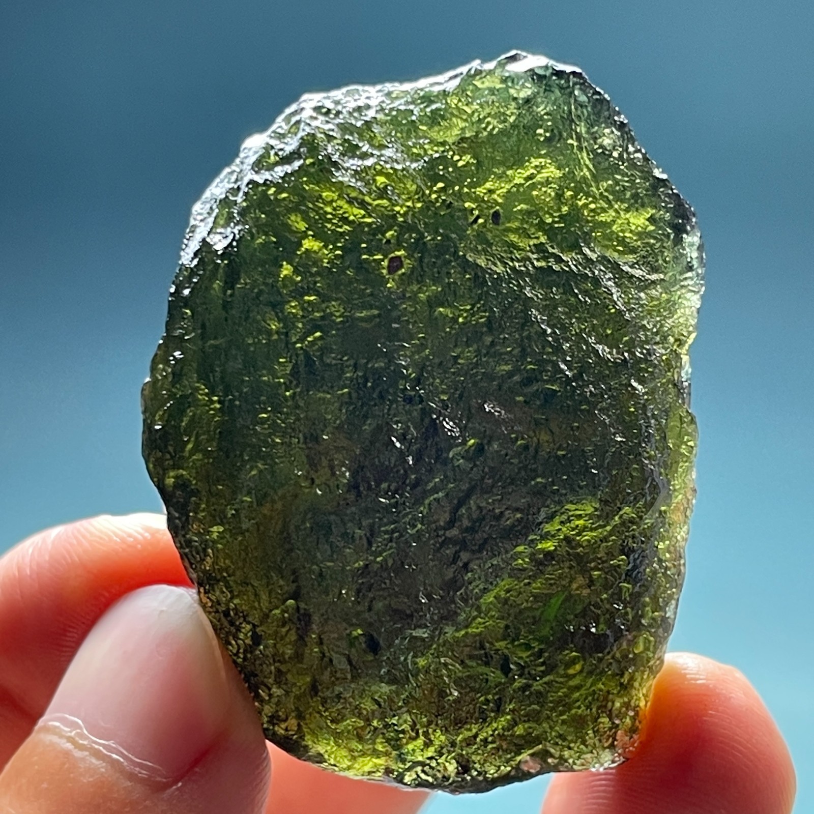 190CT Moldavite Genuine Raw Moldavite Crystal from Czech Republic PICcertificate