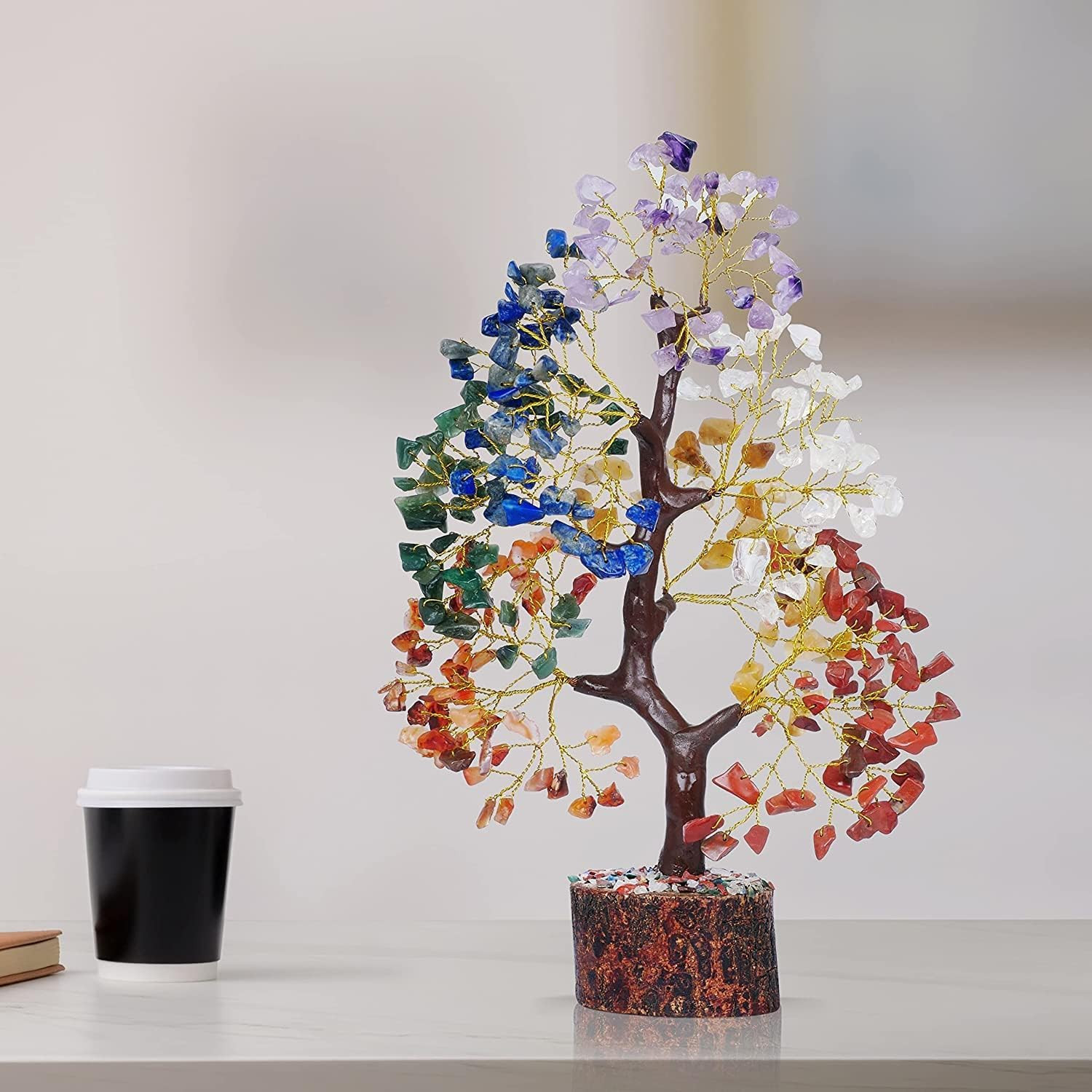 7 Chakra Tree of Life – Crystals and Healing Stones | Birthday Gifts | Crystal T