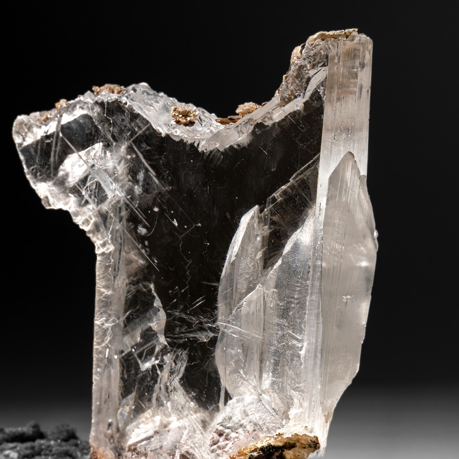 Gypsum Var. Selenite on Matrix from Rio Grande do Sul, Brazil (16 lbs)