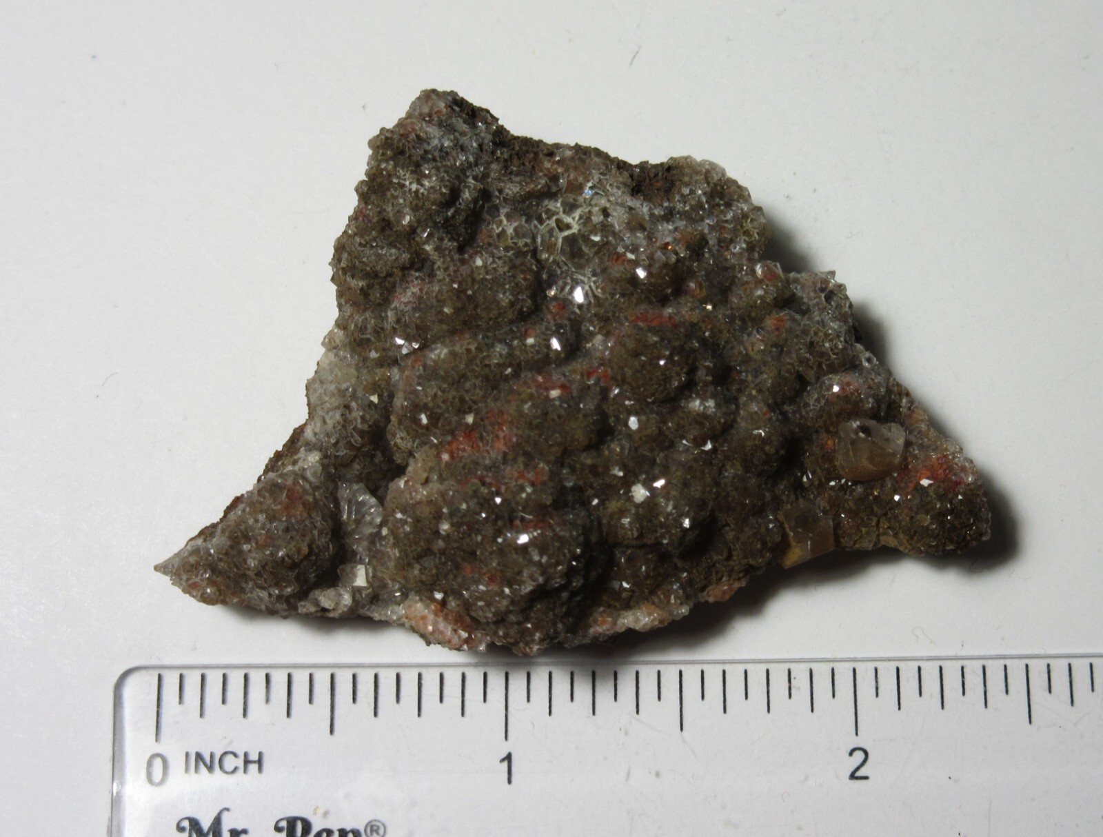 Natural Red Quartz Crystal CLUSTER 2 3/8″ Rough Collectible Reiki RQCCC-1