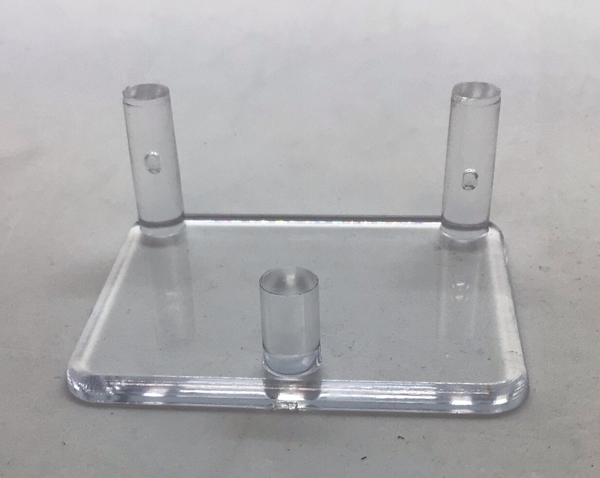 Acrylic Display Holder, Display Easel Stand for Rock Mineral Agate