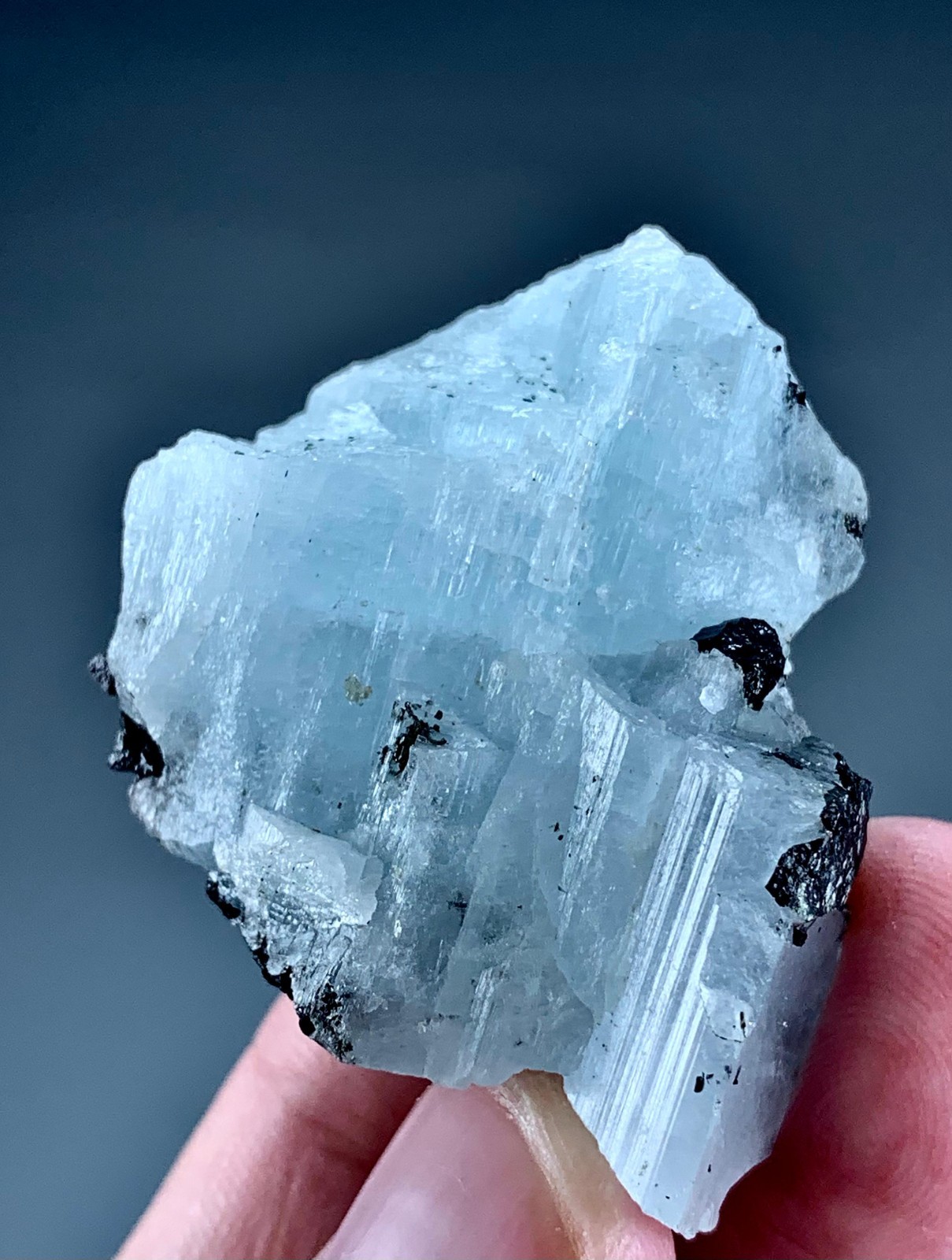 136 Carat Aquamarine Crystal Specimen From Pakistan