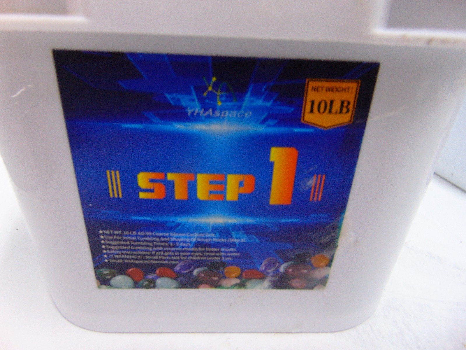 YHAspace Step 1 8lb for final polising of rocks