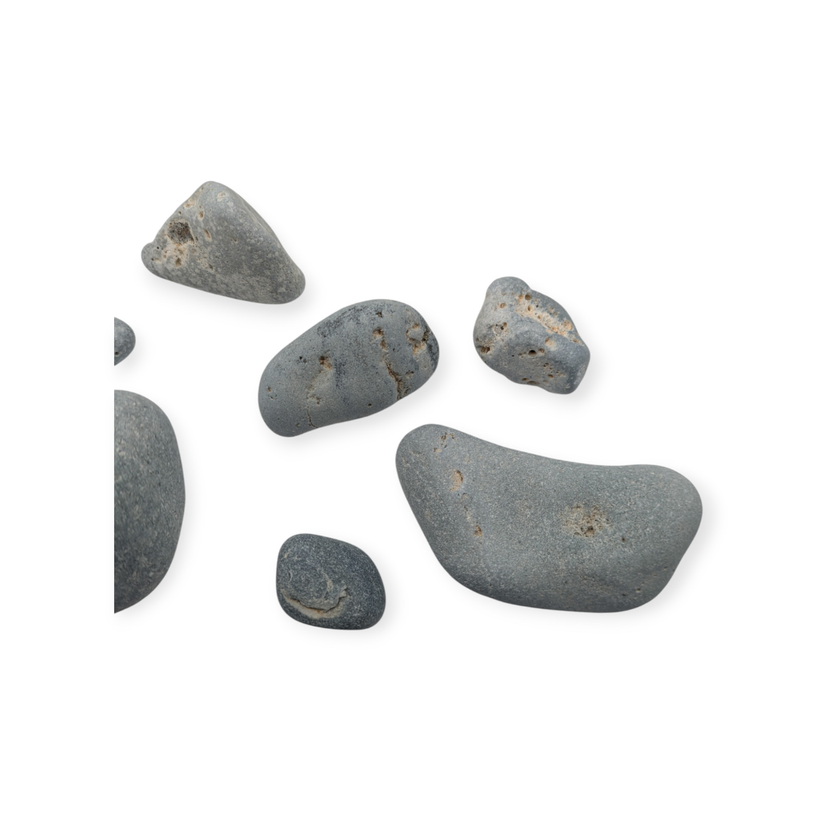 8 Pieces of Leland Blue Stone Mineral Slag Glass from Lake Michigan Beaches