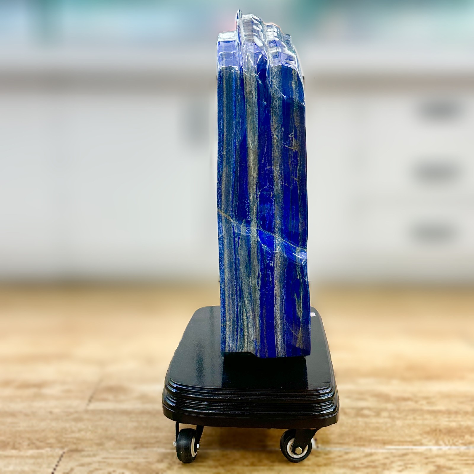 179LB Lapis Lazuli Freeform Polished Rough Healing Crystal Specimen Stone