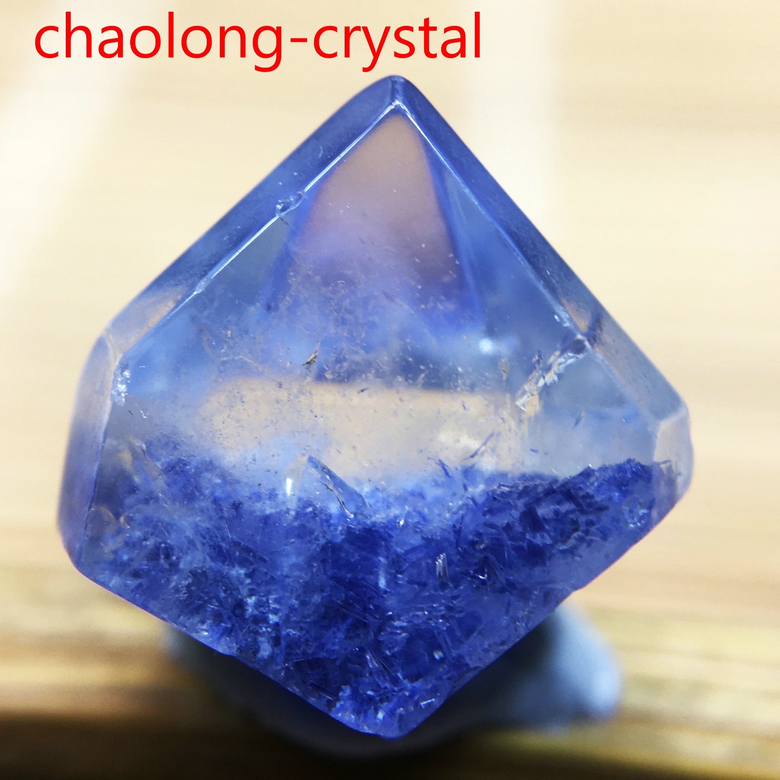 3.3Ct Very Rare NATURAL Beautiful Blue Dumortierite Quartz Crystal Specimen