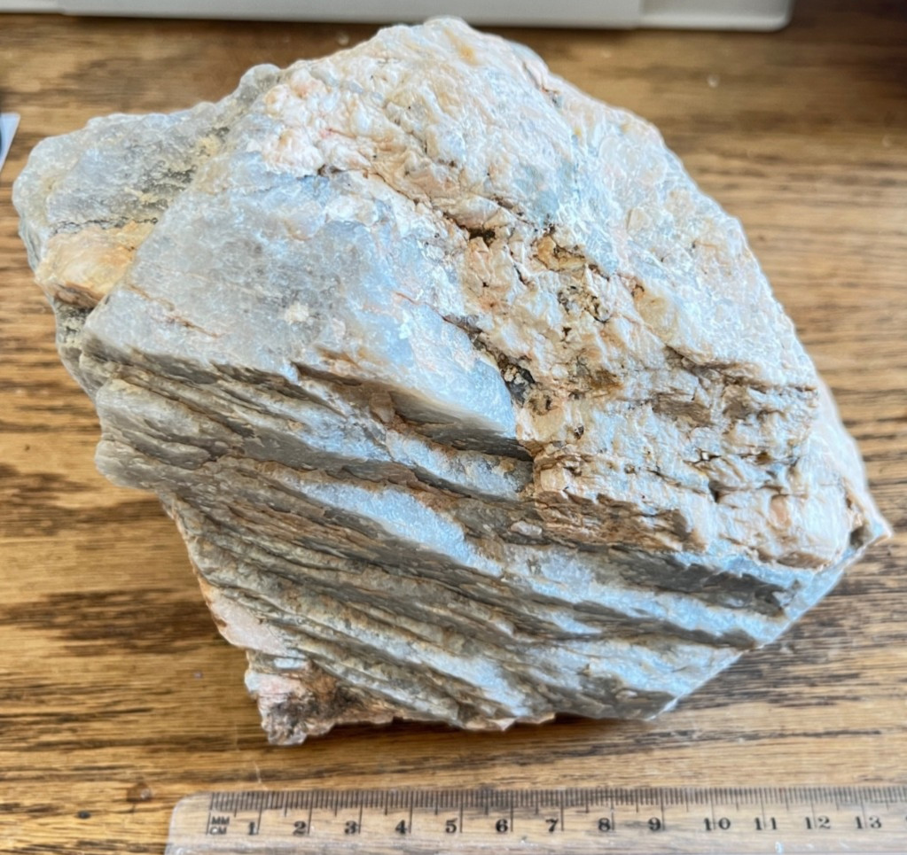 Natural Pegmatite Quartz Feldspar Specimen Raw Rock Morongo Valley CA 5.13 lbs