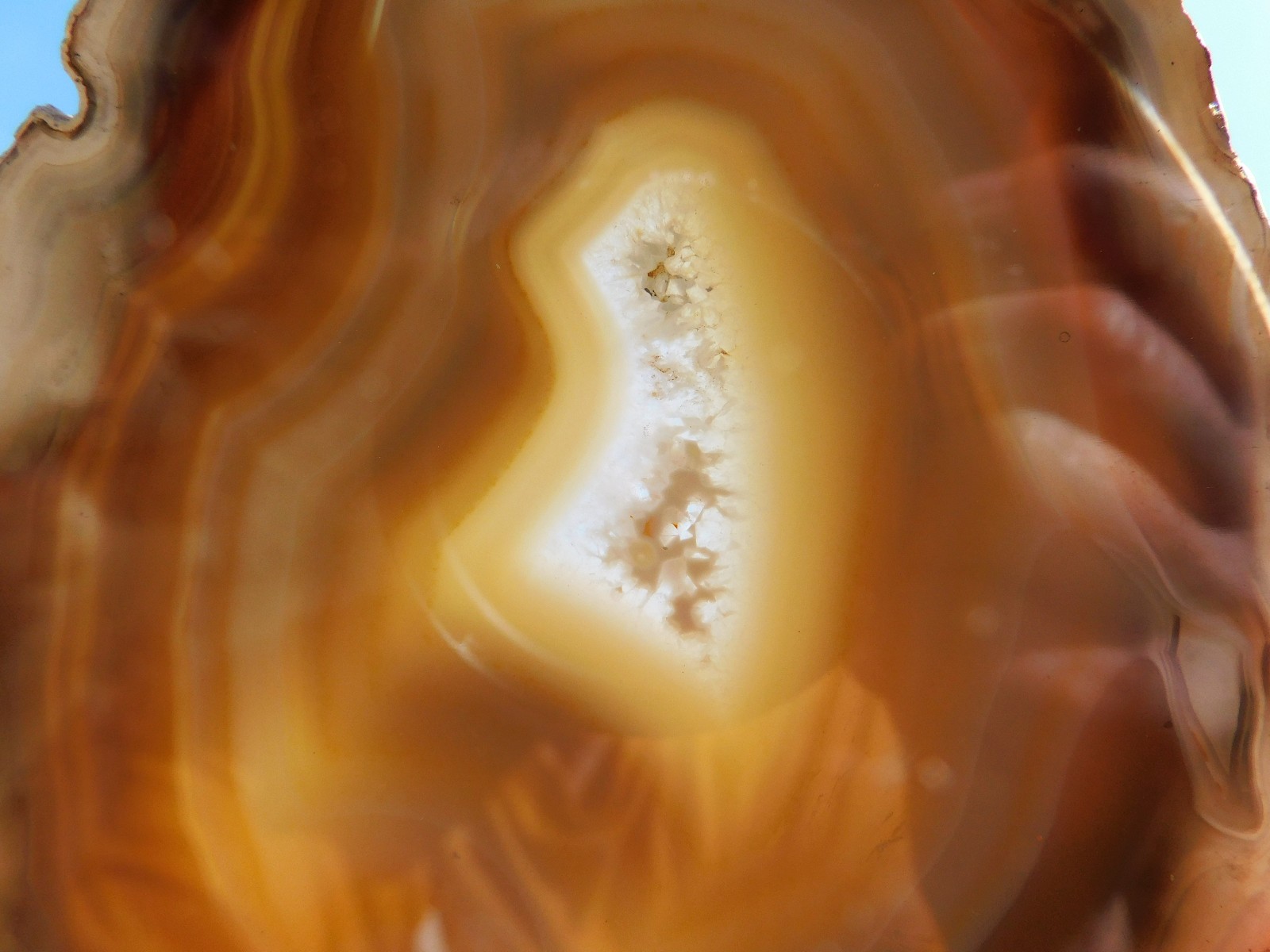 Mexican Agate Not Dyed Polished Natural Stone Specimen