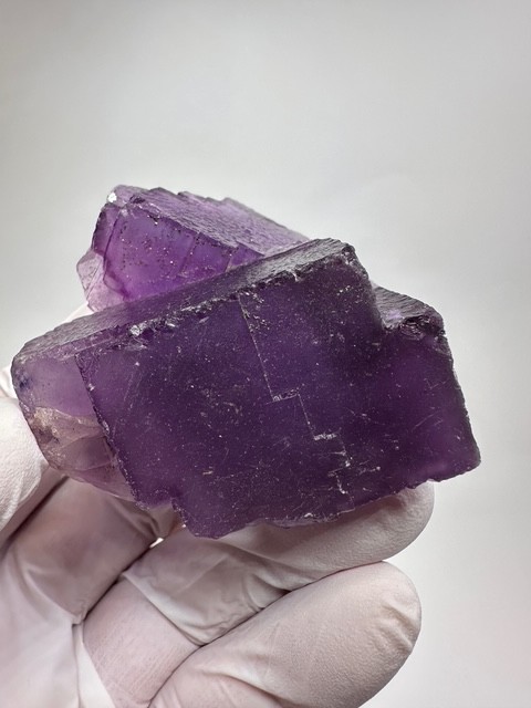 Large Clear Purple Fluorite Specimen – Hastie’s Quarry, Cave-In-Rock, Illinois