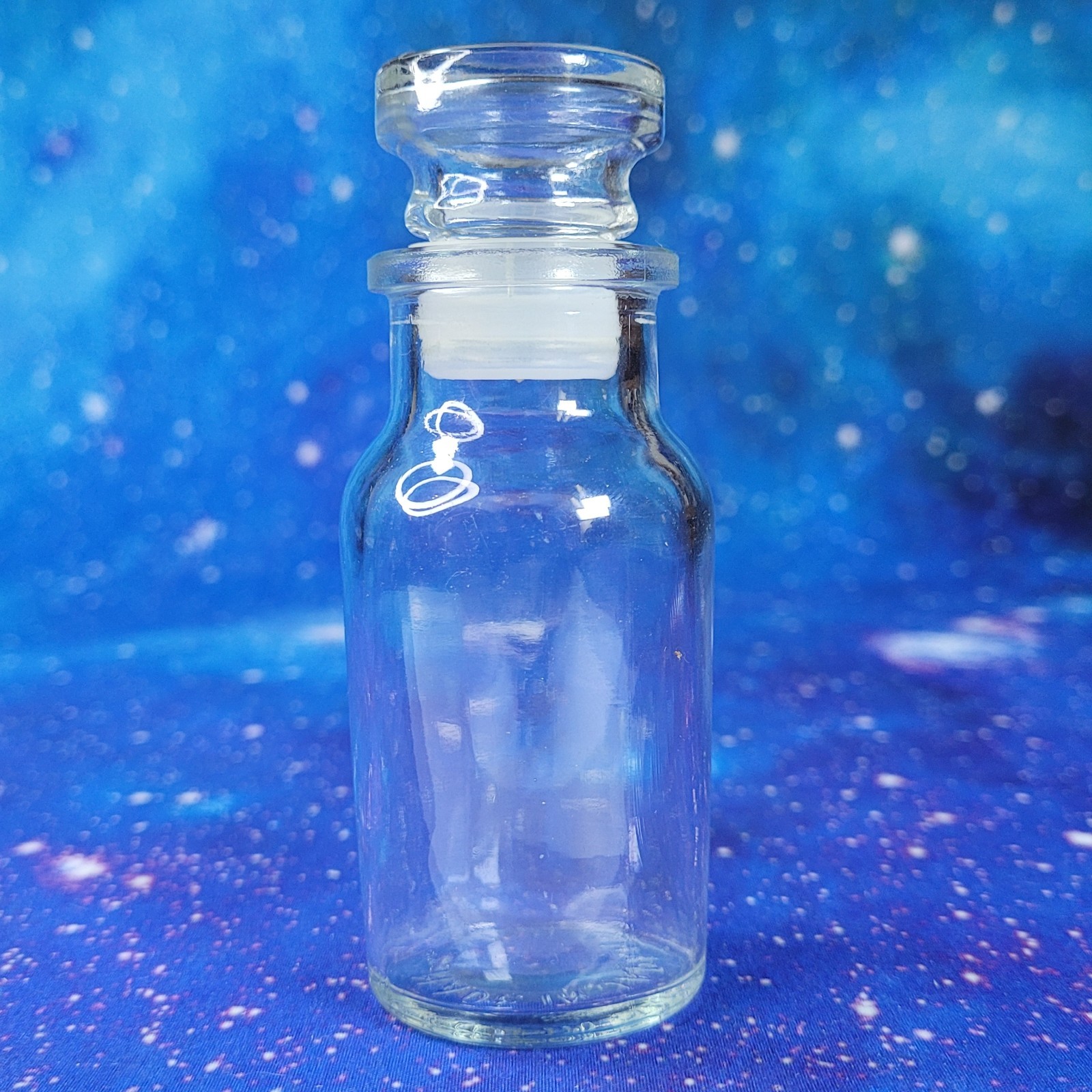 Ocean Jasper Natural Stone Tumbles in Vintage 4 oz Apothecary Glass Jar *Video*