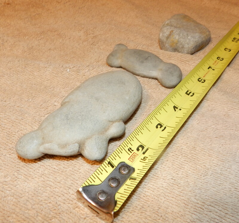 FAIRY STONE CONCRETION 2.0 to 4.0 Lot of 3 Concretions Stones
