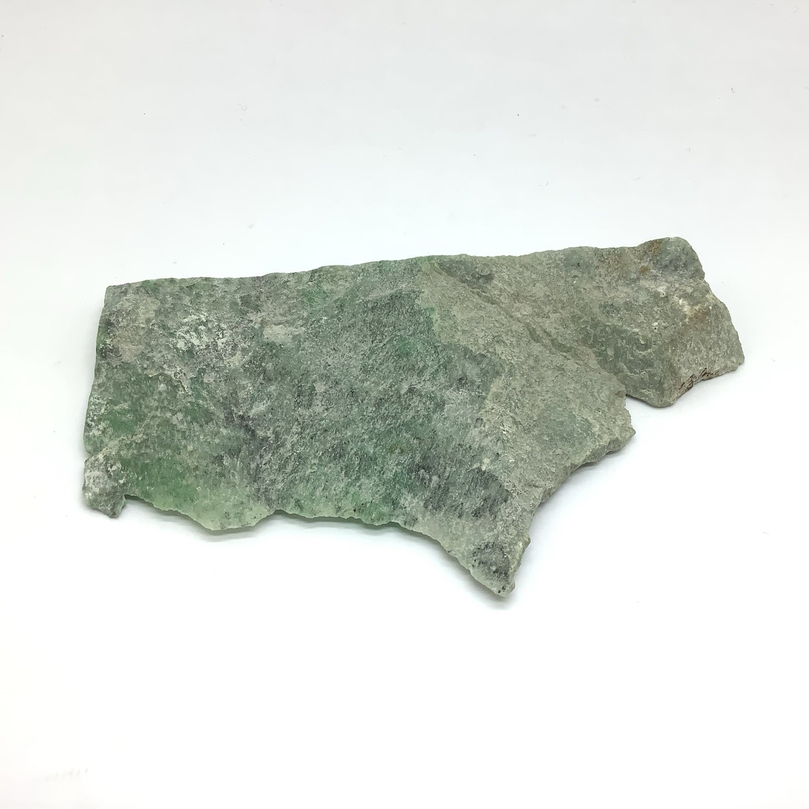 Siberian Jade Slab Green Jadeite Jade Stone Polar Urals Siberia Russia 141g