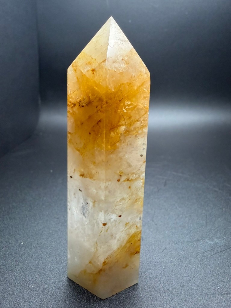 Golden Healer Tower 110g 3 1/2in high x 1 in wide Perfect Point