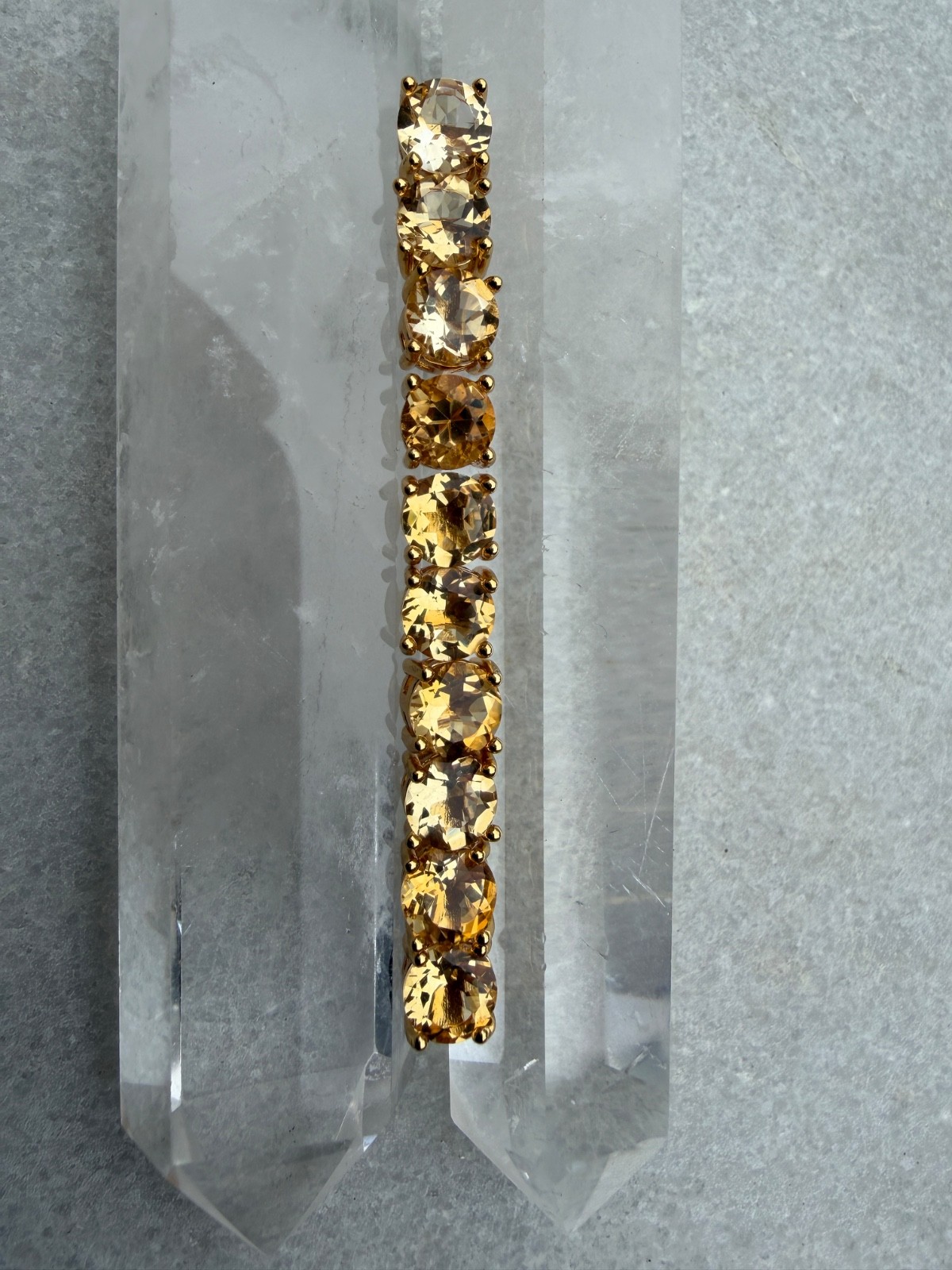 Wholesale Lot 5 Pairs Natural Citrine Stud Earring 6mm