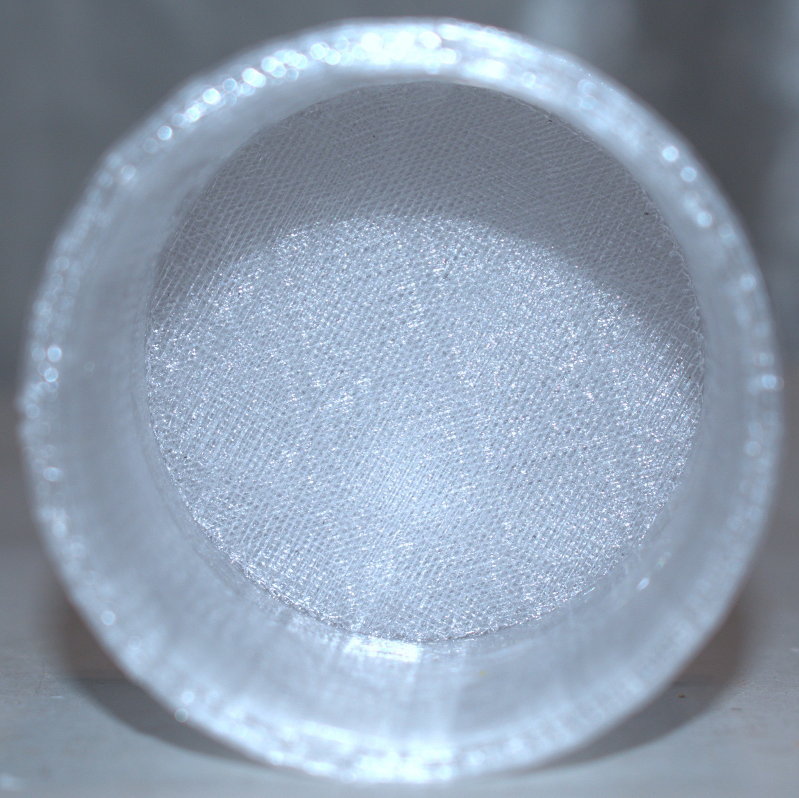 Pretty Clear 3D Printed Sphere Stand 2.54″/42 Grams