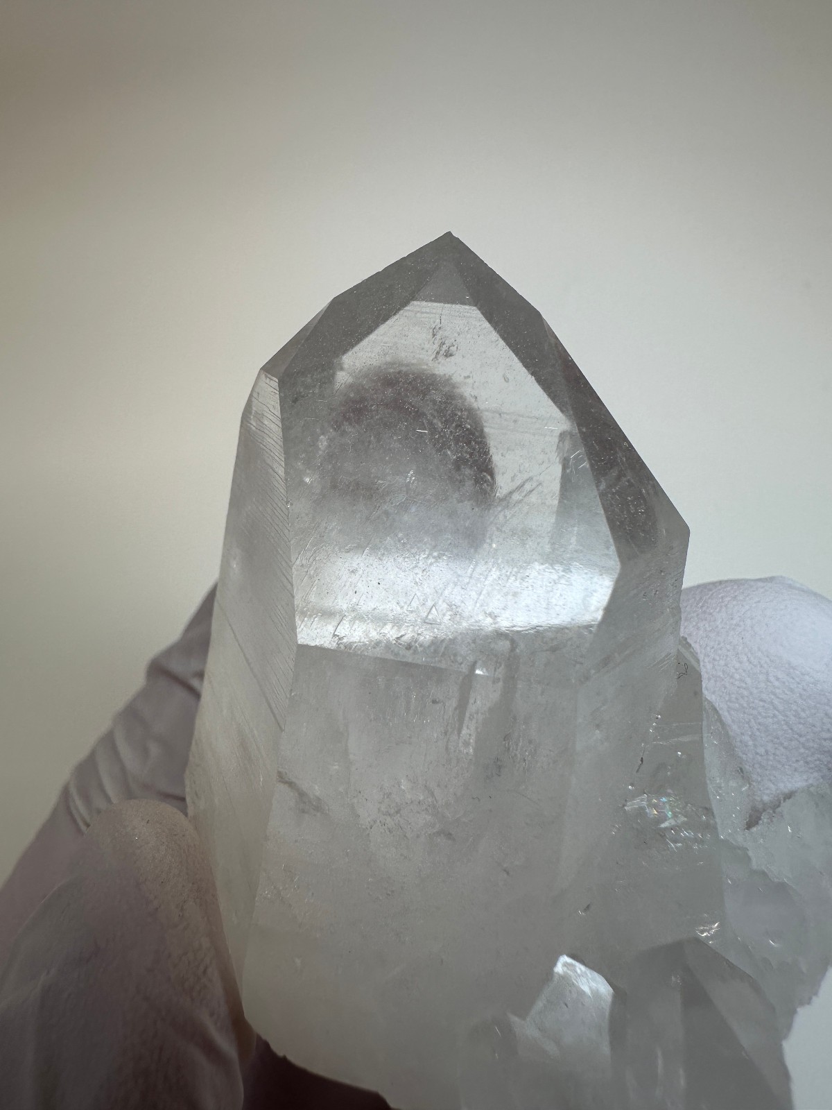Dozens of Record Keepers__Clear Rare Arkansas Quartz Crystal Cluster