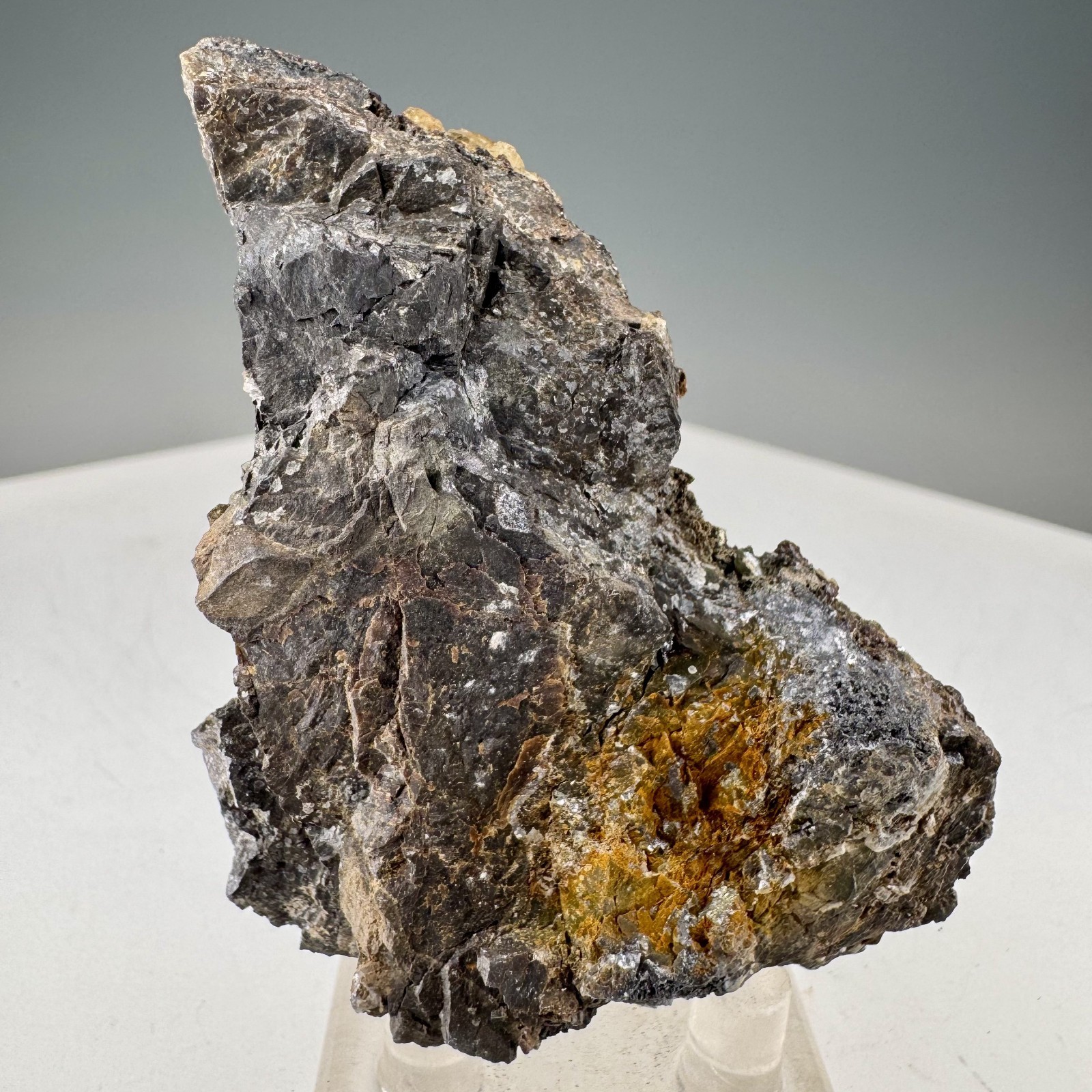 Wulfenite Crystals on Matrix: Lill Mine, Přibram, Czech Republic- Classic!!