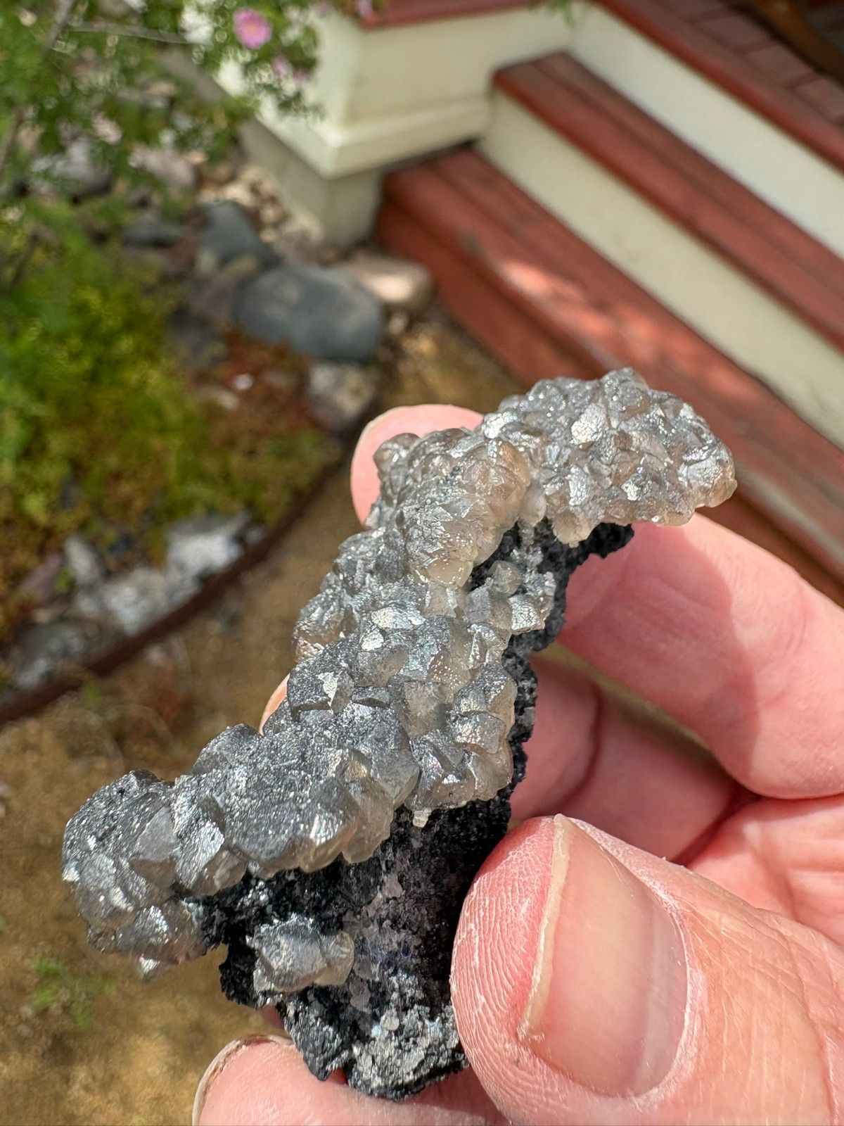 Smithsonite, with Tennantite/Chalcocite(?), Tsumeb, Namibia