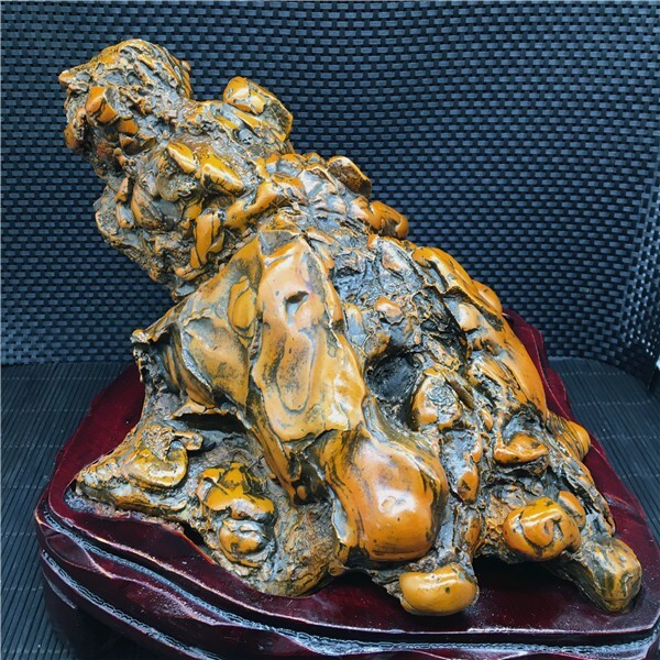 2.62Kg Unique Natural Ancient Pottery Stone Specimen Healing of Xnjiang,China
