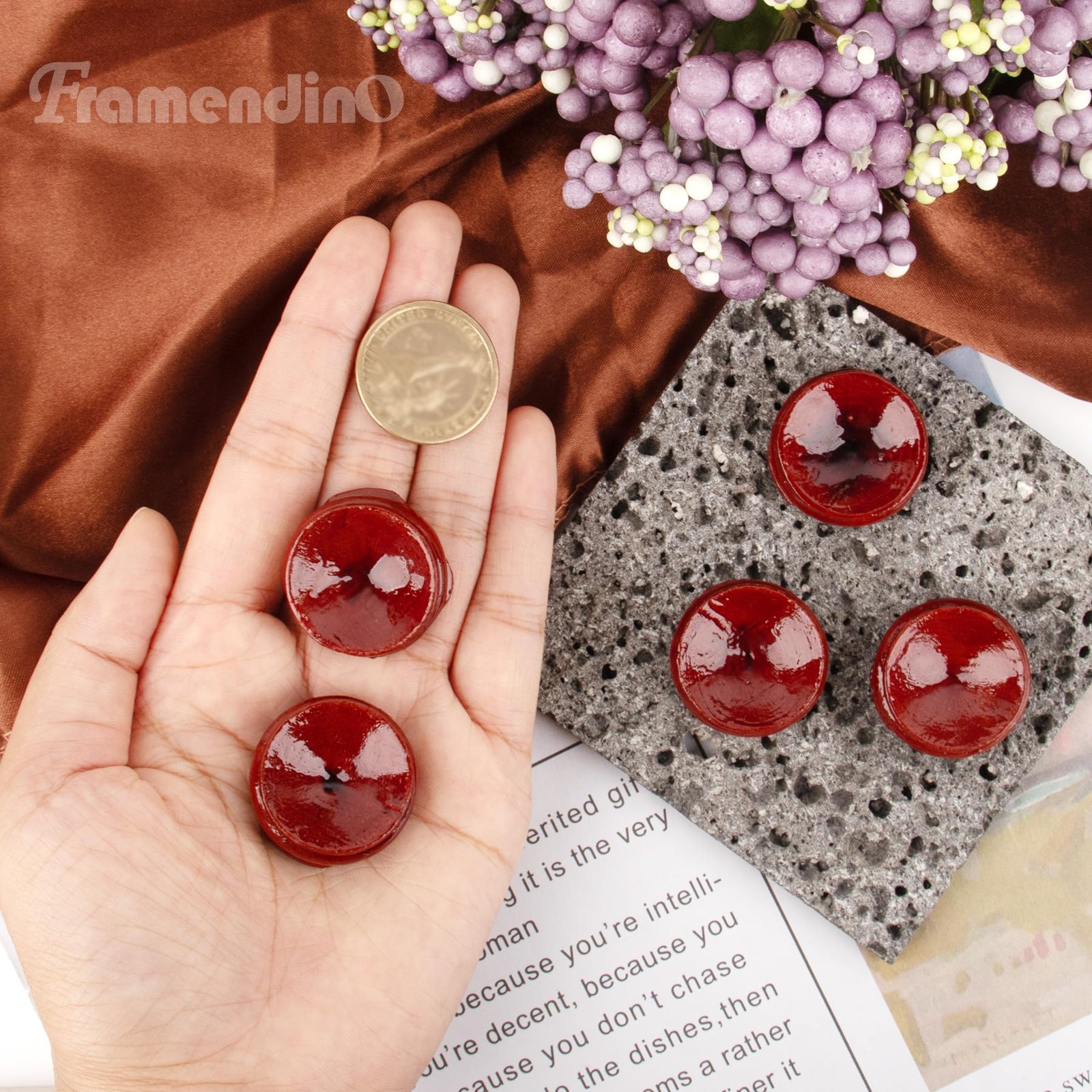 5 Pack Wooden Egg Stands Holder Crystal Sphere Globe Ball Stand for Display