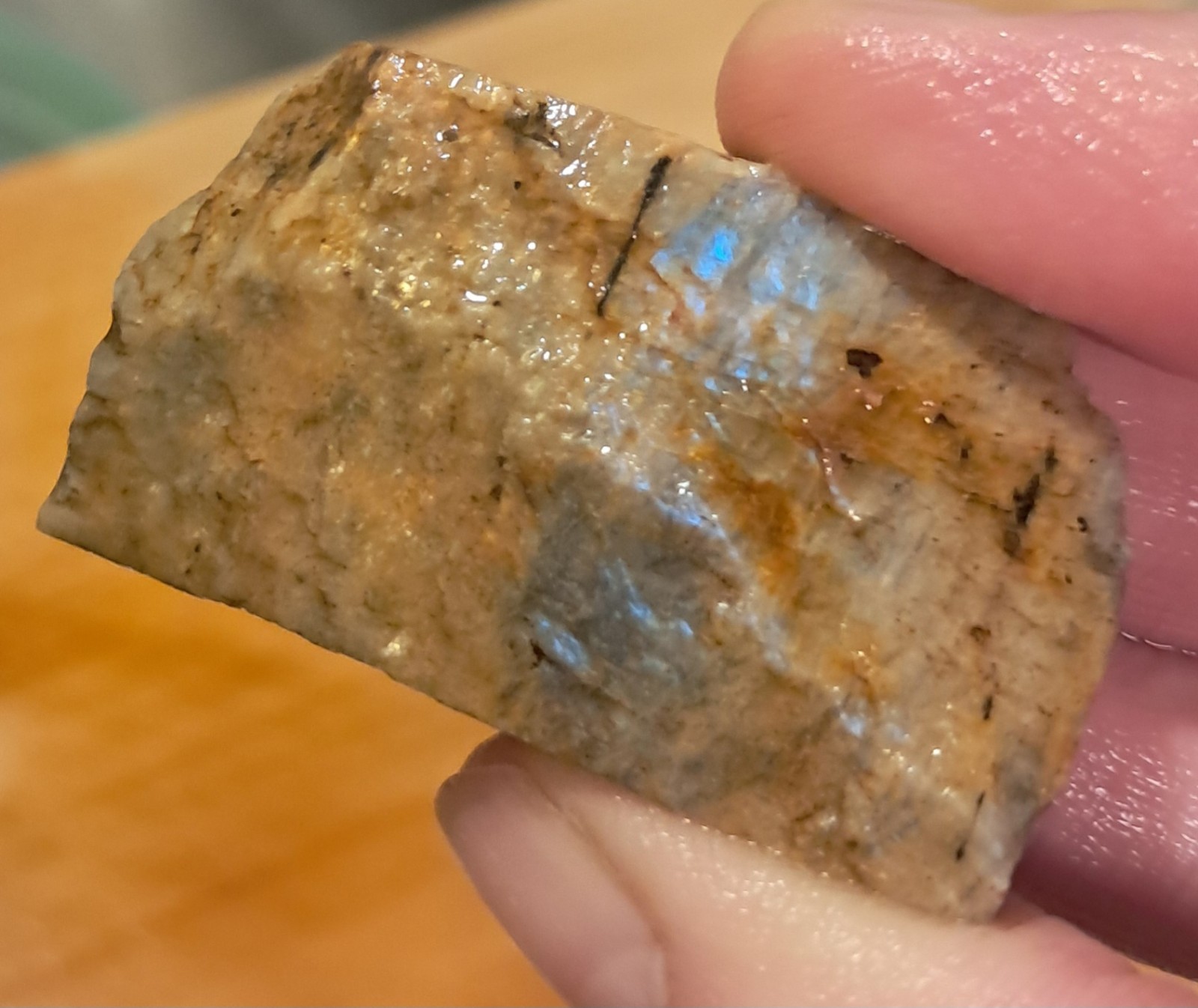 New RARE Raw Wisconsin Moonstone Ethically Hand Mined Lot! Lot #23 1 LB 8oz+