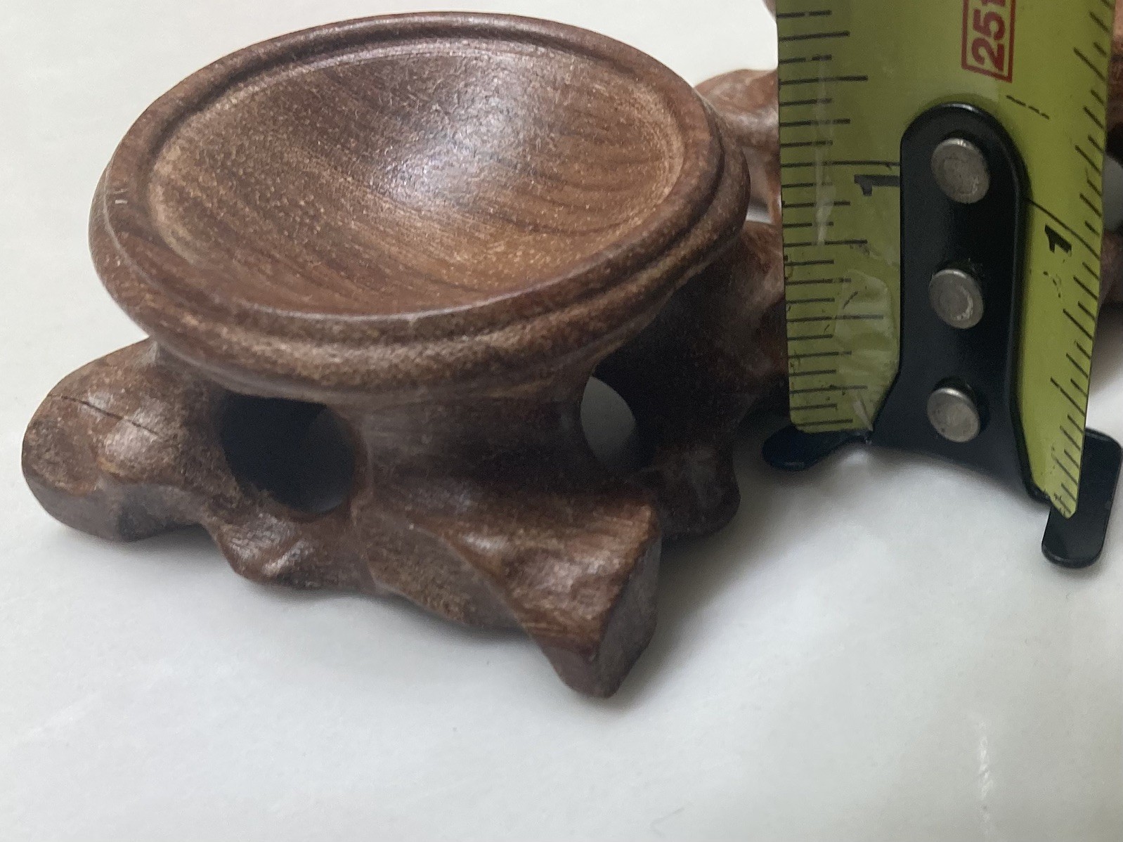 4pcs Wood Display Stand Crystal Ball Sphere Globe Stone Holder