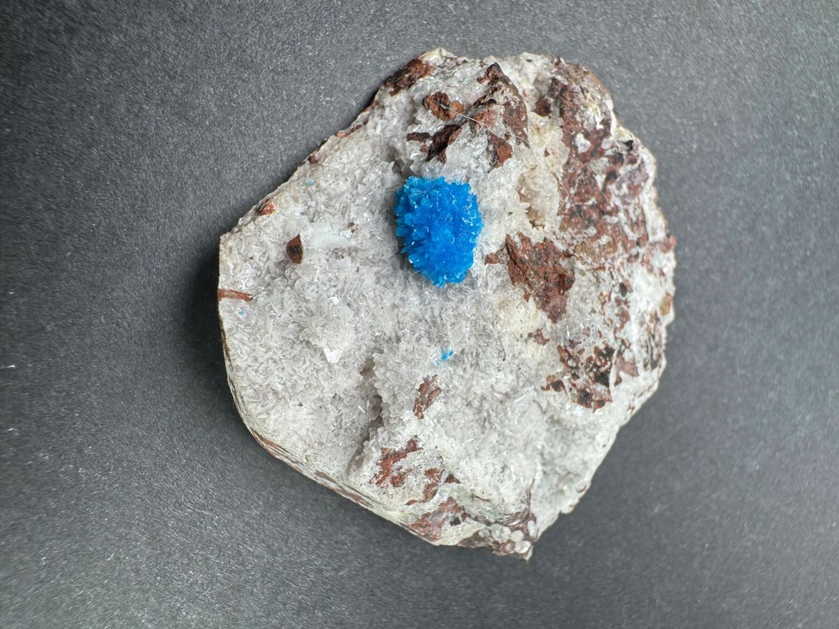 AAA Grade Cavansite on Stilbite Mineral Matrix from India – 38g – USA SELLER