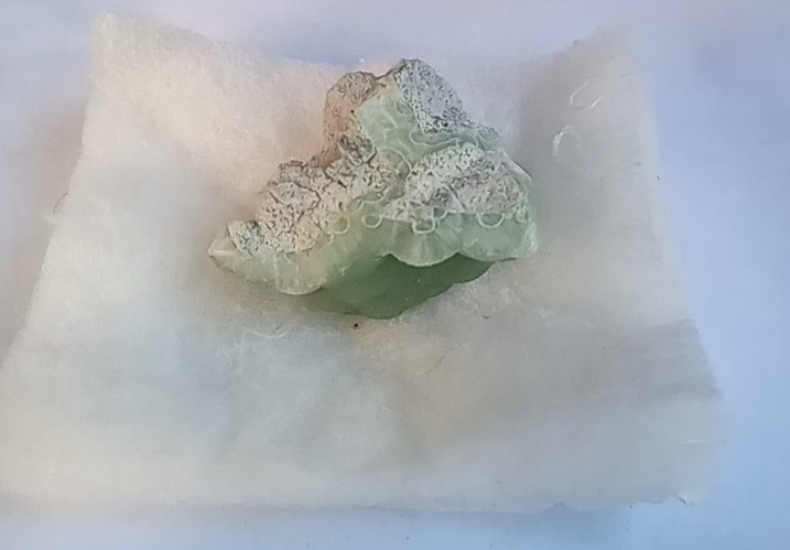 Wavellite set of 3 specimens turquoise green crystal minerals Arkansas USA