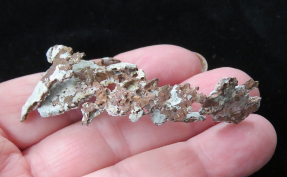 Native Copper-2 1/2″- Minesota Mine, Rockland- Ontonagon County, Michigan