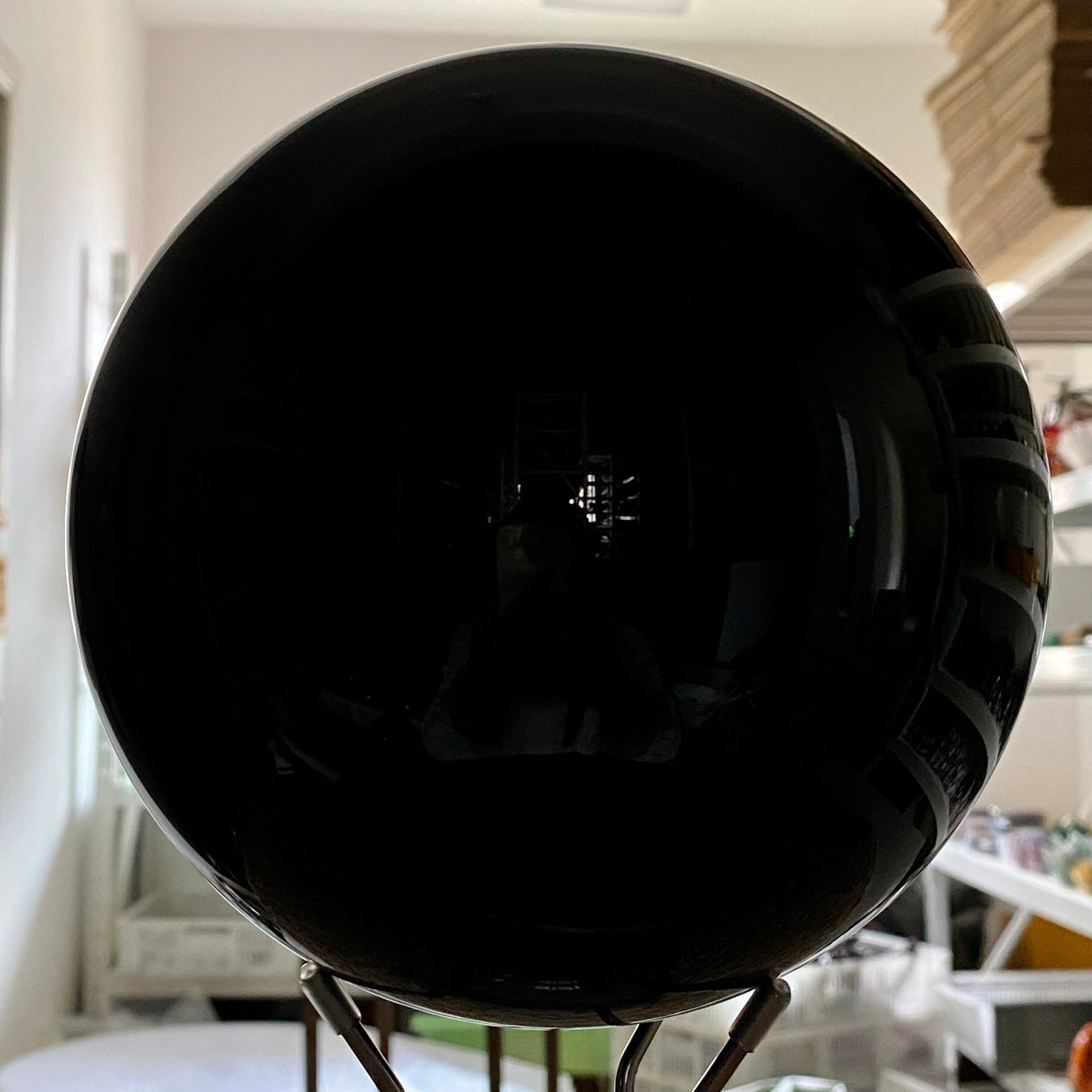 11.9 lb Natural Obsidian Crystal Ball Polished Sphere Psychic Reading