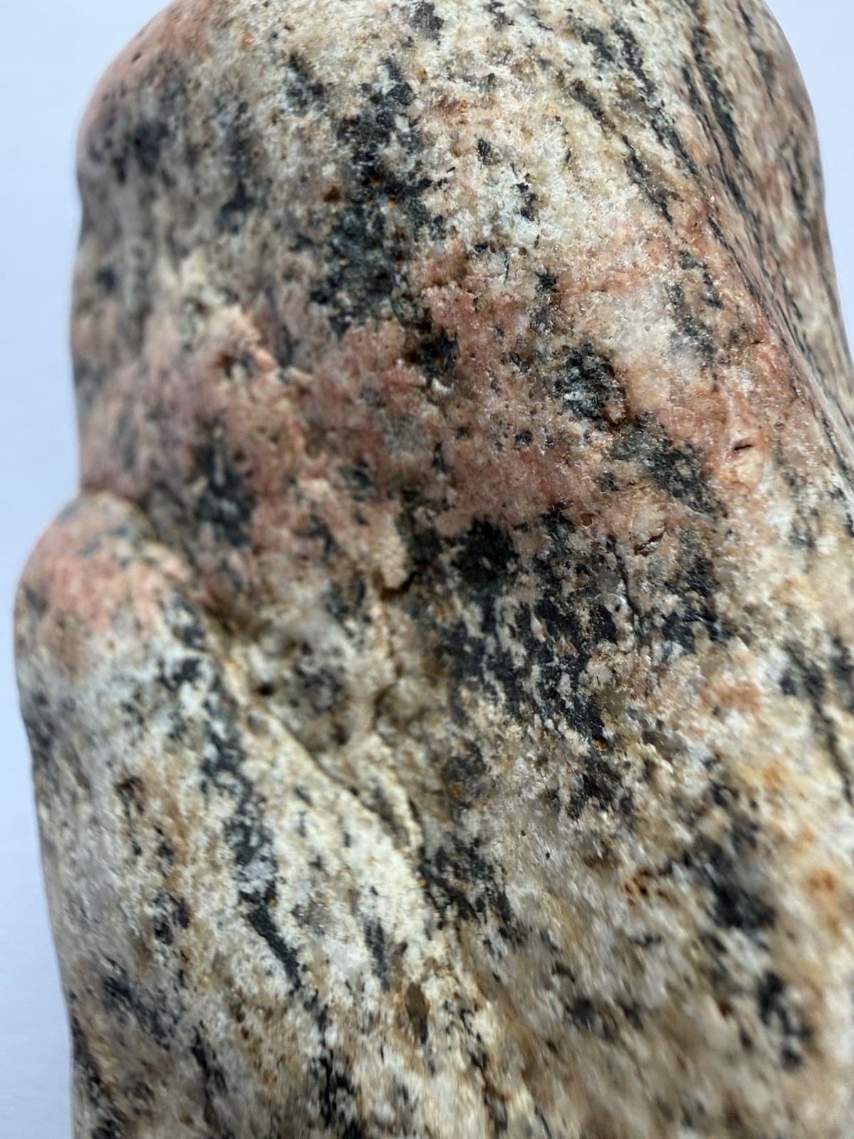 Magnetic Granitic Gneiss Specimen – Pink Feldspar, Quartz & Magnetite