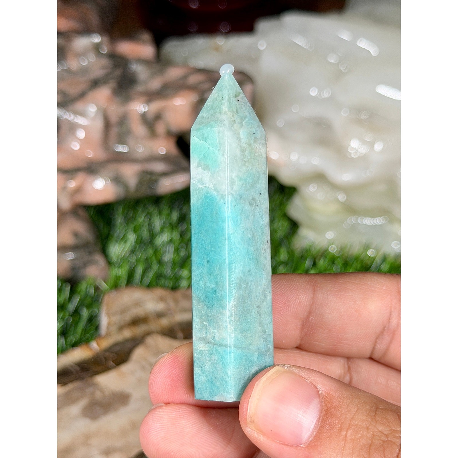 Amazonite Crystal Tower 2.75in 1.6oz
