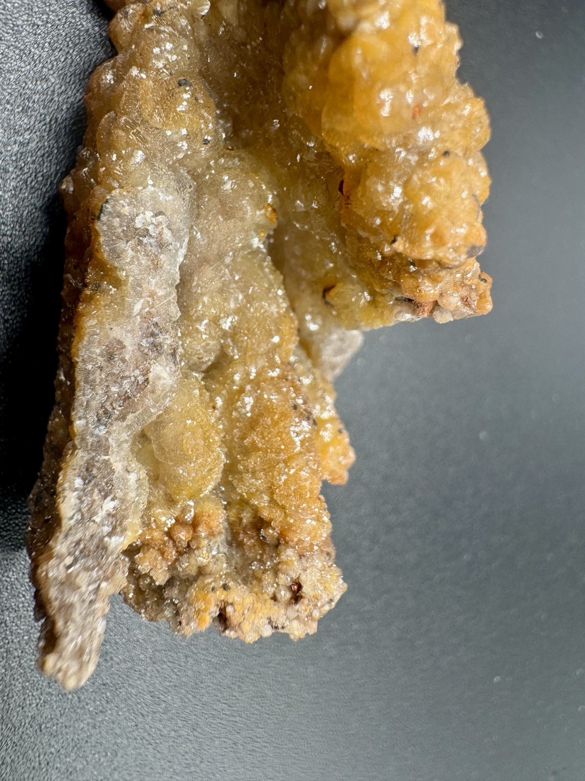 Smithsonite w/Calcite From Jean Baptista Mine, Lavrion, Greece