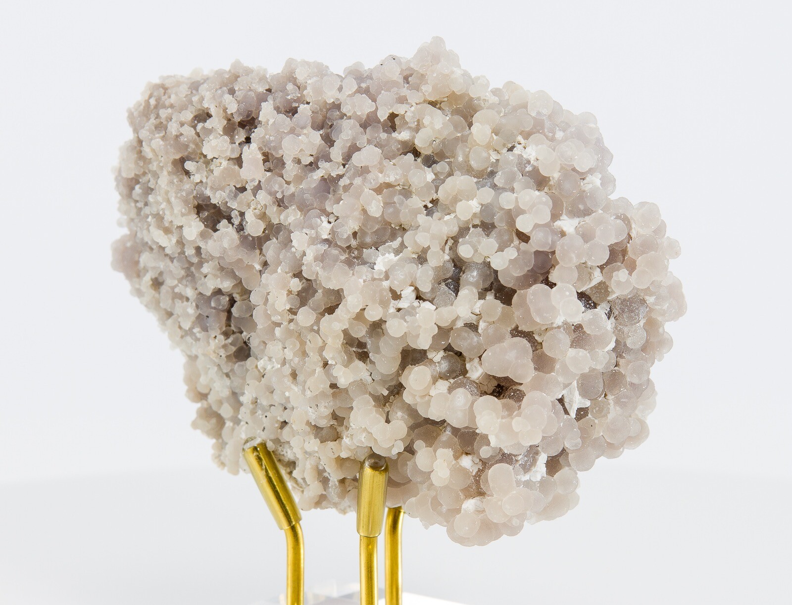 Grape Agate Crystal Natural Purple Chalcedony Cluster Decor 397g 107mm H2024