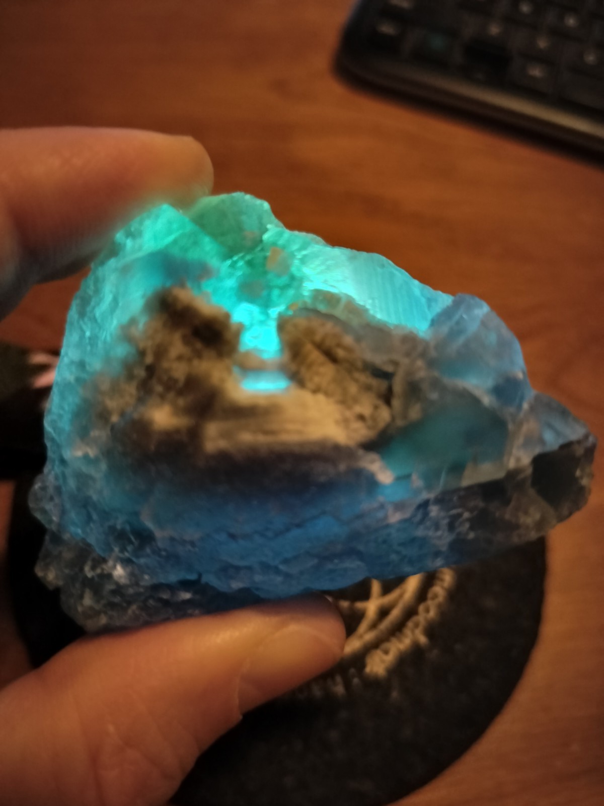 Blue & Green Fluorite from the Mauterndorf Quarry in Salzburg, Austria * Large