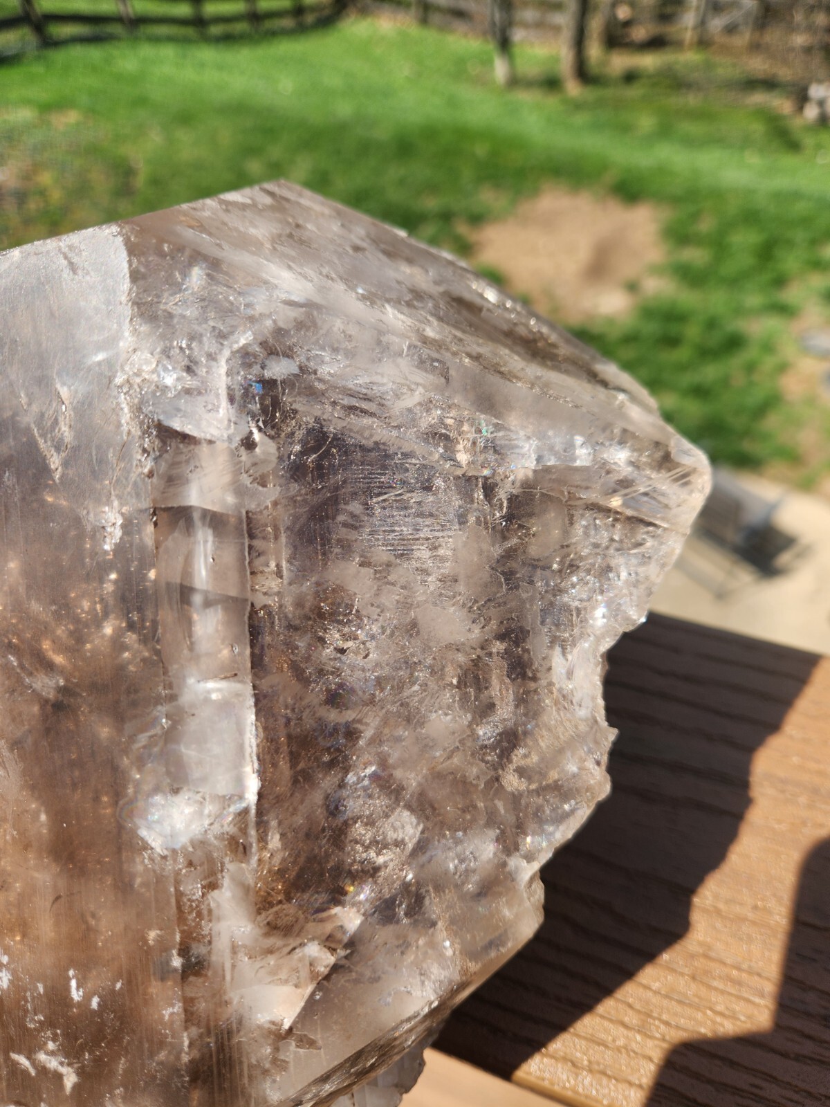 Massive Skeletal quartz scepter