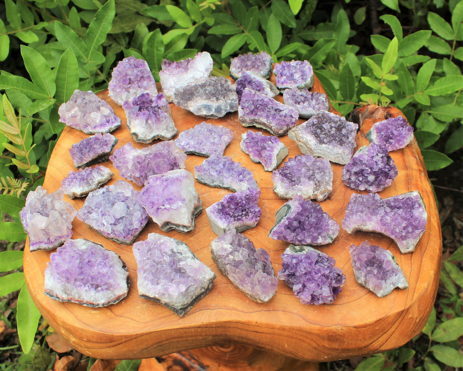 Bulk 1/2 lb Lot Natural Amethyst Crystal Clusters Geodes Gemstone (2 – 3 Pieces)